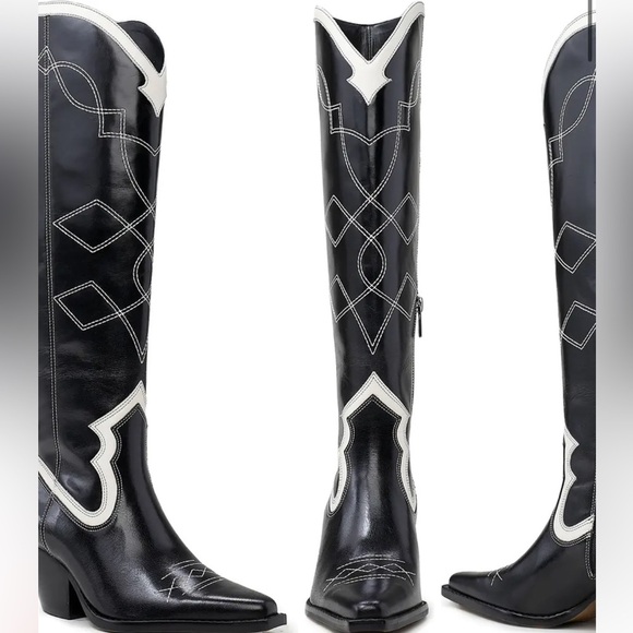 SOLD OUT!!! Vince Camuto Nedema Pointed Western Boot. - Picture 1 of 12